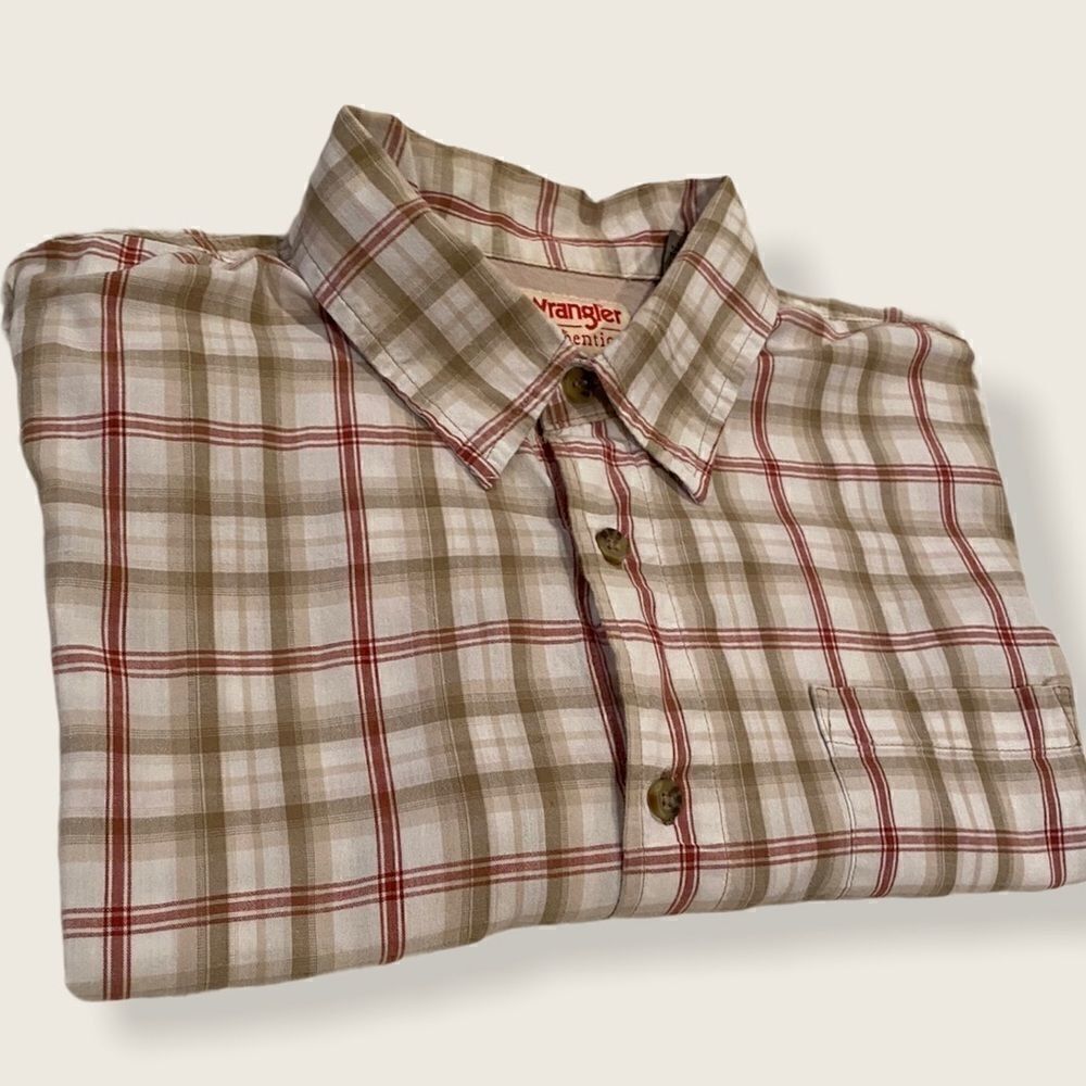 Wrangler  Western Plaid Shirt Size 2XL